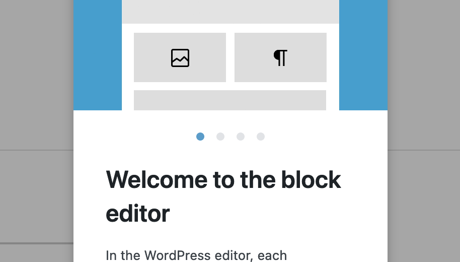Editor welcome screen remover
